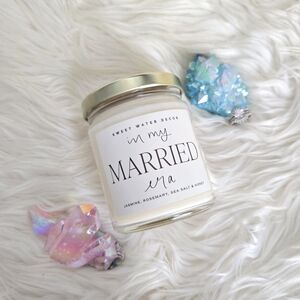NWOB • Sweet Water Decor "In My Married Era" Bridal Candle